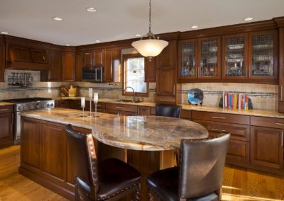 Custom Kitchen and Living Room, Guilderland NY